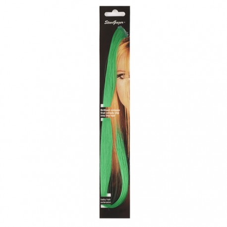 extension de cheveux "baby" VERT