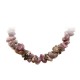 bracelet baroque rhodonite