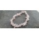 bracelet baroque quartz rose