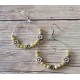 Boucles d'oreilles jade de chine