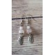 Boucles d'oreilles quartz rose