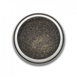 ombre à paupières poudre glitter noire